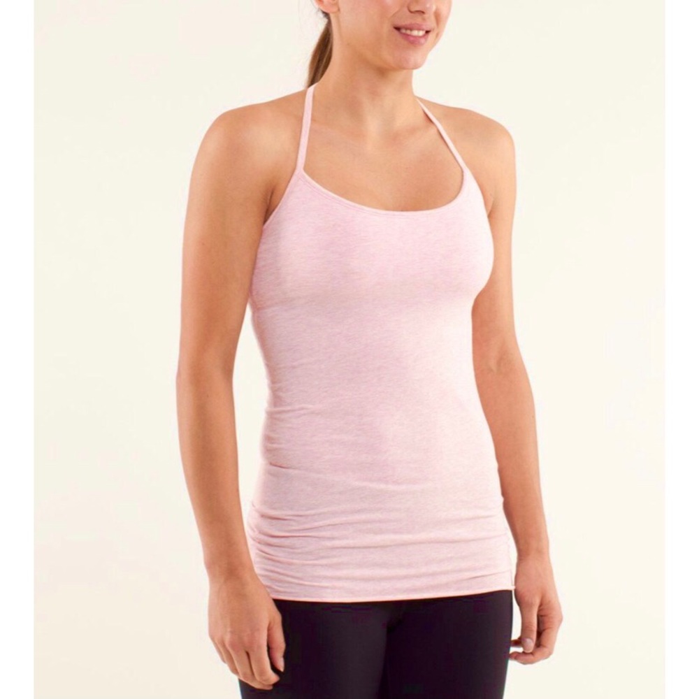 LULULEMON Diversity Tank Heathered Blush Quartz